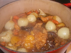豚ばら肉の黒ビール煮