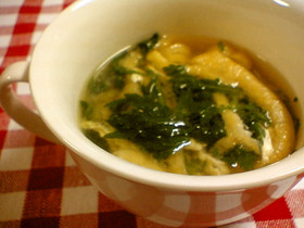 春菊のみそ汁