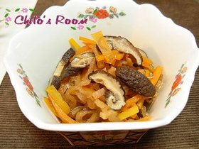 残りのおでんダシで切干し大根の煮物
