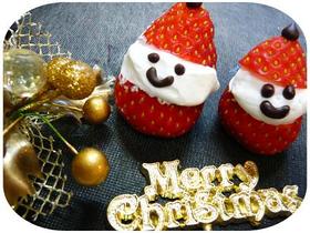クリスマス☆苺のデコレーションアレンジ③