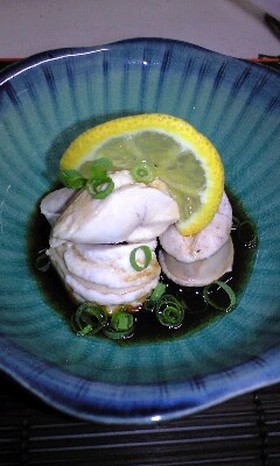 鮭の白子ポン酢