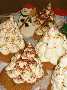 '08 クリスマスケーキ★ツリーの森