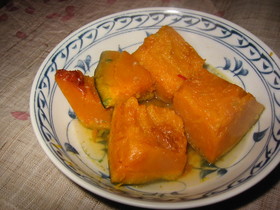 かぼちゃの中華風揚げ浸し