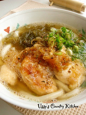 鶏うどん♪