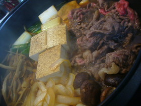 ちょっぴり甘め♡な割り下　de　すき焼き