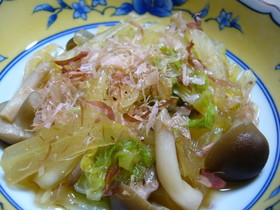 簡単♪レンジで白菜のおひたし