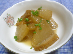 簡単・早い・旨い♪大根とちくわの炒め煮