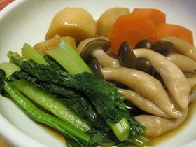 ほっ。甘めの煮物