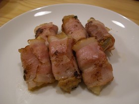 ❤タラのベーコン巻き❤