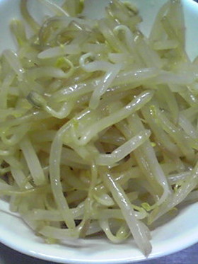簡単♪基本のもやしナムル