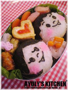 *キャラ弁*なかよし弁当*