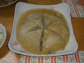 白菜と豚肉のミルフィーユ☆和風仕立て