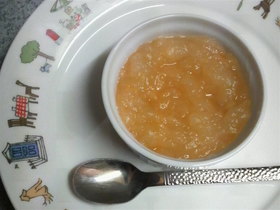 レンジで簡単❤煮りんご
