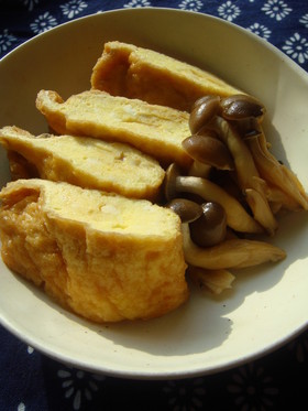ふっくら＊豆腐と卵の袋煮