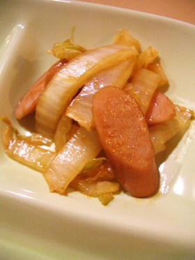白菜を炒めよう
