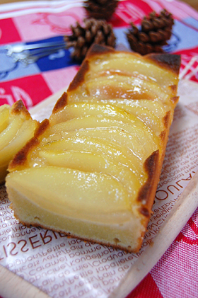ラフランス・アーモンドケーキ