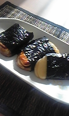 ~甘辛バターの磯辺焼き~