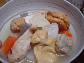 圧力鍋で簡単おでん