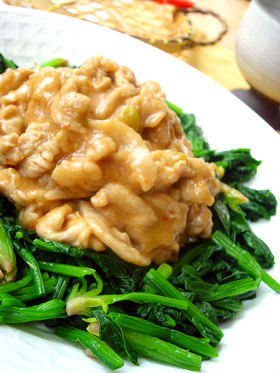 豚肉のピリ辛炒め