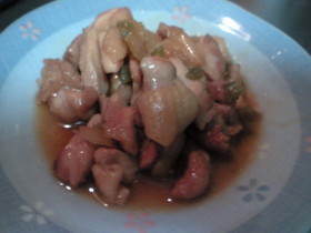 鶏肉とネギのとろ～っと煮