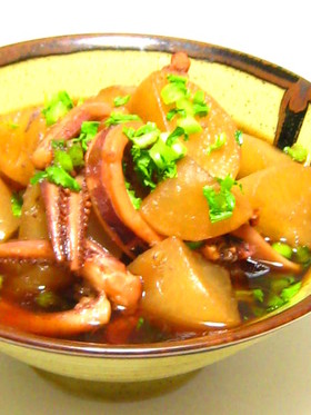 大根とイカの甘煮～簡単！ポイントは2つ