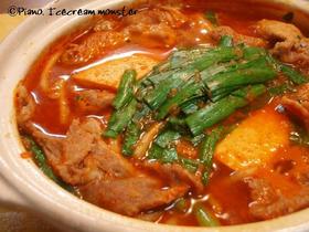 Piano流！肉豆腐チゲ
