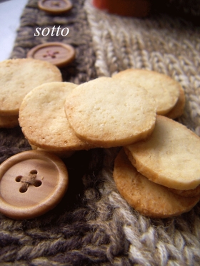 サク②超簡単♥チーズケーキ風クッキー