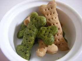 ◆大切なわんこに♡2種類のクッキー◆