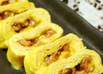 　鶏皮の玉子焼き