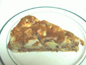 りんごたっぷりの紅茶のケーキ。