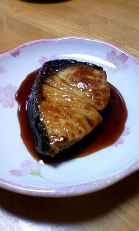 ぶりの照り焼き