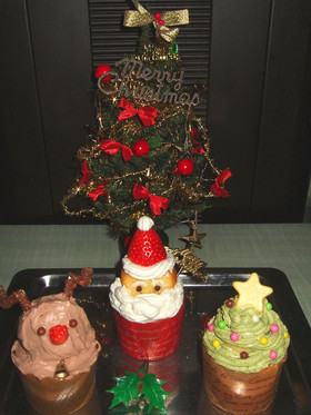 クリスマス✡カップケーキ