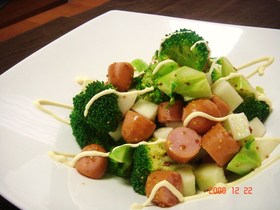 簡単！コロコロ野菜の粒マスタードあえ☆