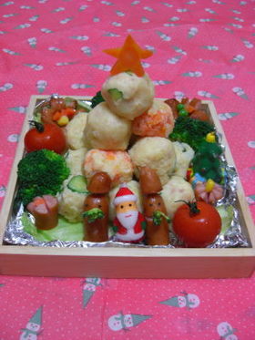 クリスマスツリーサラダ★