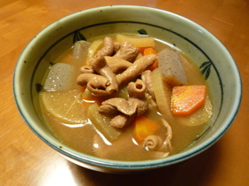 ☆圧力鍋で簡単♪あったかモツ煮