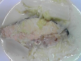 簡単♪白菜と鮭のクリーム煮