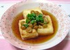 ◆揚げだし風◆なめこ豆腐