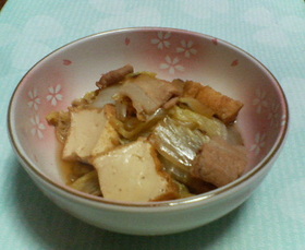 ひと味違う白菜の炒め煮