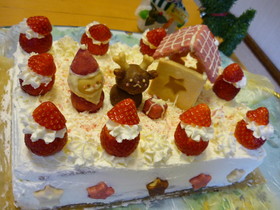 *サンタさんのクリスマスケーキ*