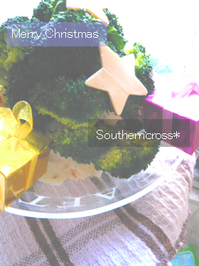 X'mas仕様☆ブロッコリーDEツリー