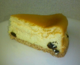 ラムレーズンチーズケーキ