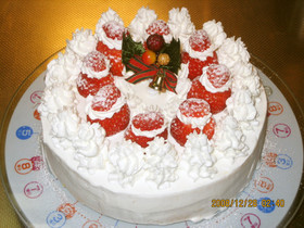 クリスマスケーキ!12/28更新v^^