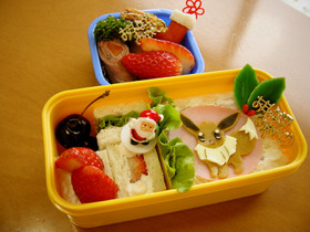 イーブイ☆お弁当（キャラ弁）