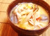 田舎風～すいとん入り豚汁