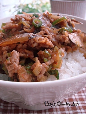 ヤーコン丼
