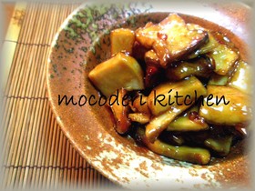 エリンギの甘辛揚げ煮