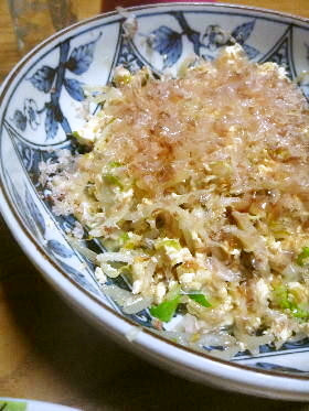 もやしと豆腐のチャンプルー(炒めもの)
