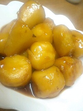 我が家の定番♪さといもの煮っころがし