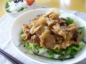 カルピス✿豚丼！？