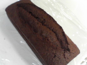 チョコパウンドケーキ